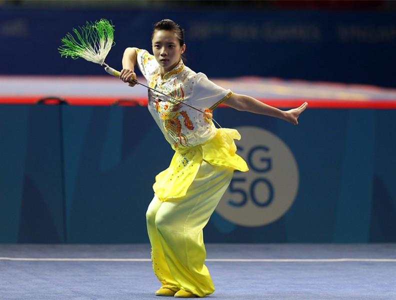 Chân dung đẹp của cô gái vàng Wushu vừa mang vinh quang cho thể thao Việt Nam