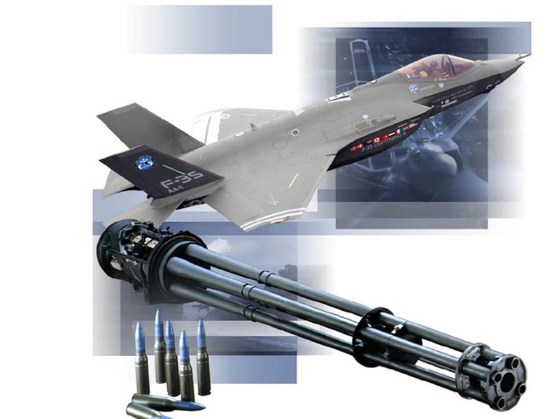 Siêu pháo mới trên F-35 Mỹ sẽ nhanh chóng xé nát đối thủ khi cận chiến?