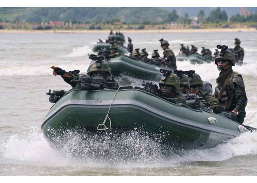 Đơn vị đặc nhiệm mạnh nhất Triều Tiên tập trận đổ bộ chiếm đảo khiến Mỹ và Hàn Quốc lo lắng