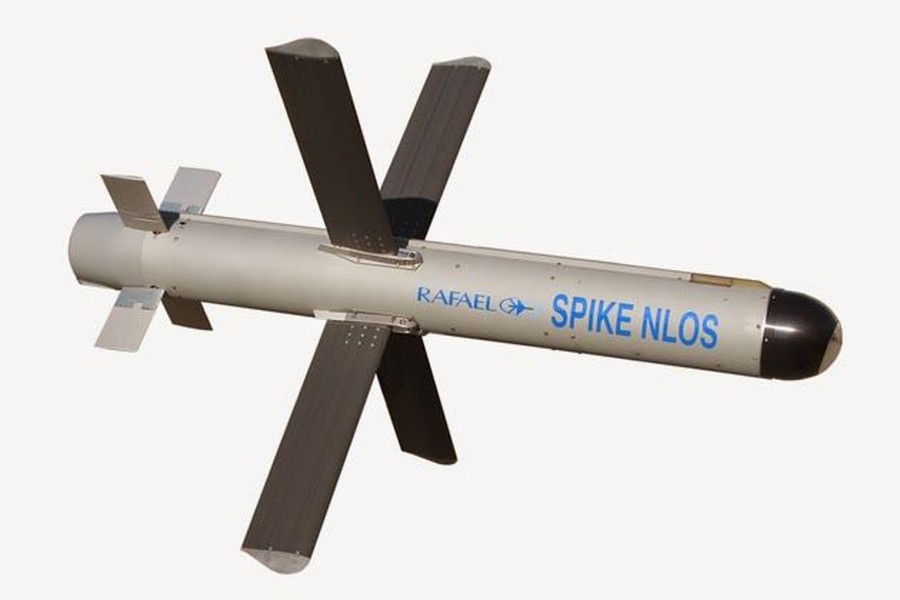 [ẢNH] Israel bất ngờ dùng siêu tên lửa chống tăng mạnh nhất thế giới để đánh Syria