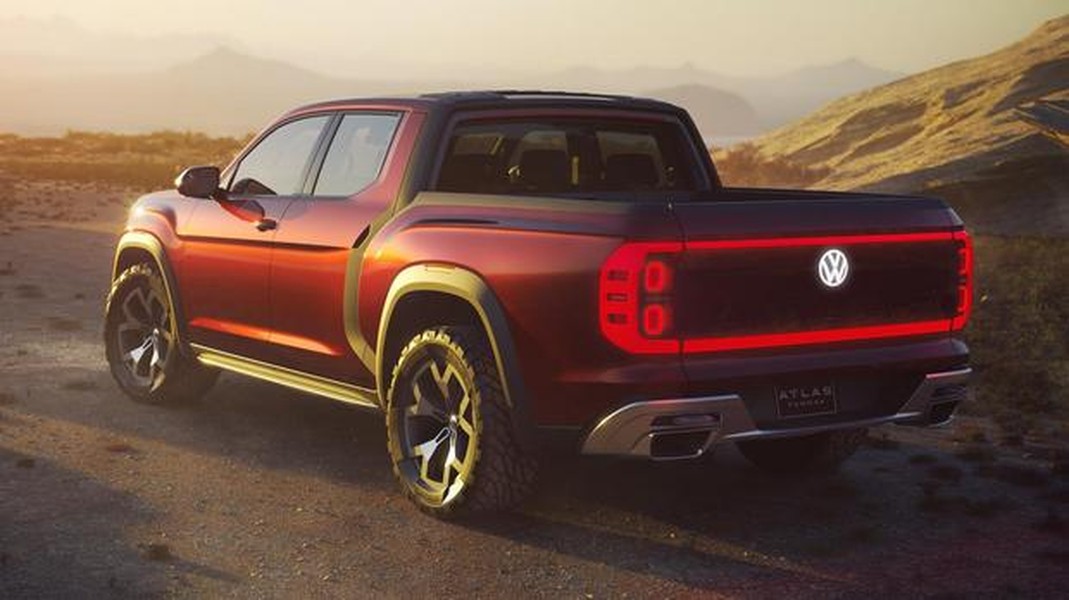 [ẢNH] Xuất hiện xe bán tải Volkswagen ấn tượng, cạnh tranh trực tiếp với Ford Ranger