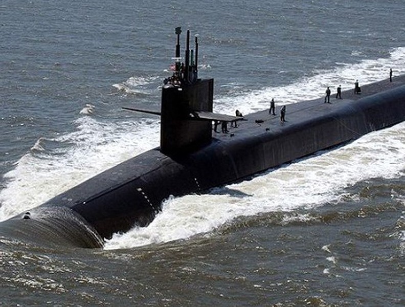 [ẢNH] Tàu ngầm Mỹ vừa chạm trán chiến hạm Nga là loại siêu tàu ngầm có thể hủy diệt cả một lục địa