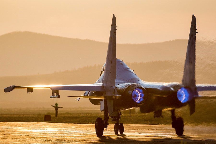 [ẢNH] Ồ ạt điều quái điểu Su-30SM sang Syria, bước đi tiếp theo của Nga khiến phương Tây hồi hộp?