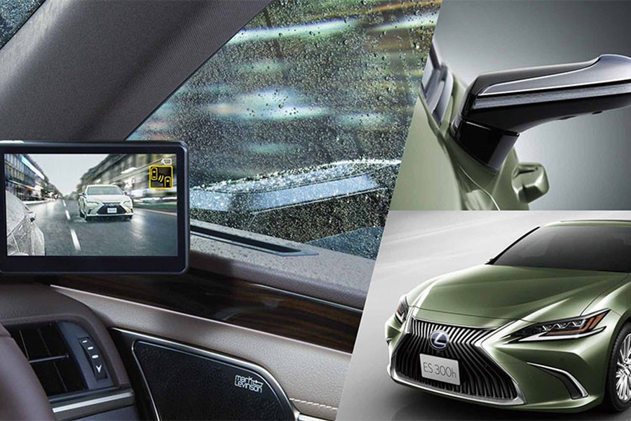 [ẢNH] Siêu xe Lexus ES thay gương chiếu hậu bằng camera, công nghệ đột phá cực đỉnh