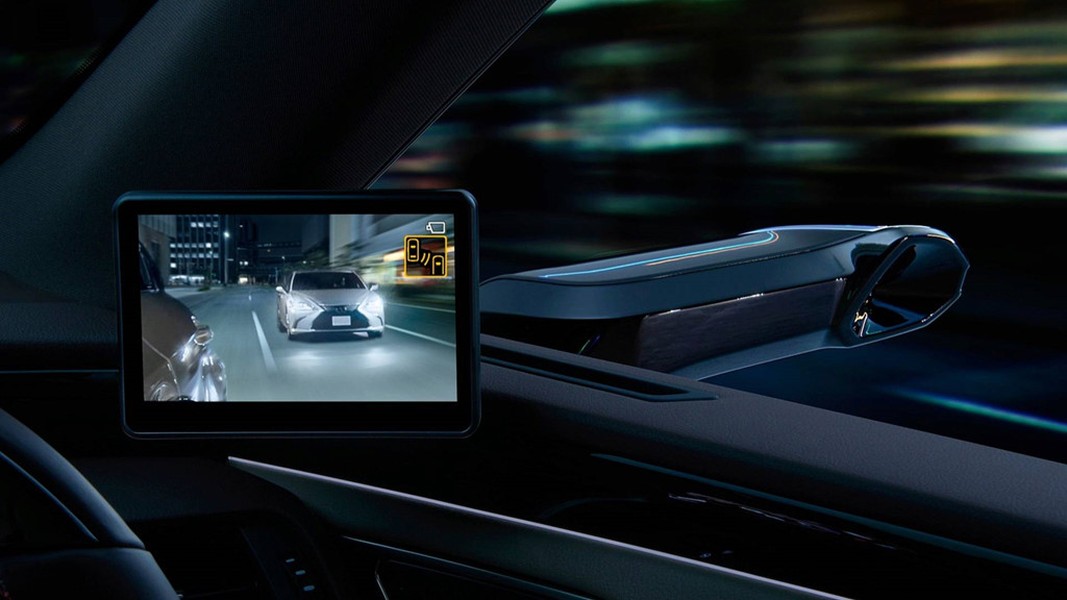 [ẢNH] Siêu xe Lexus ES thay gương chiếu hậu bằng camera, công nghệ đột phá cực đỉnh
