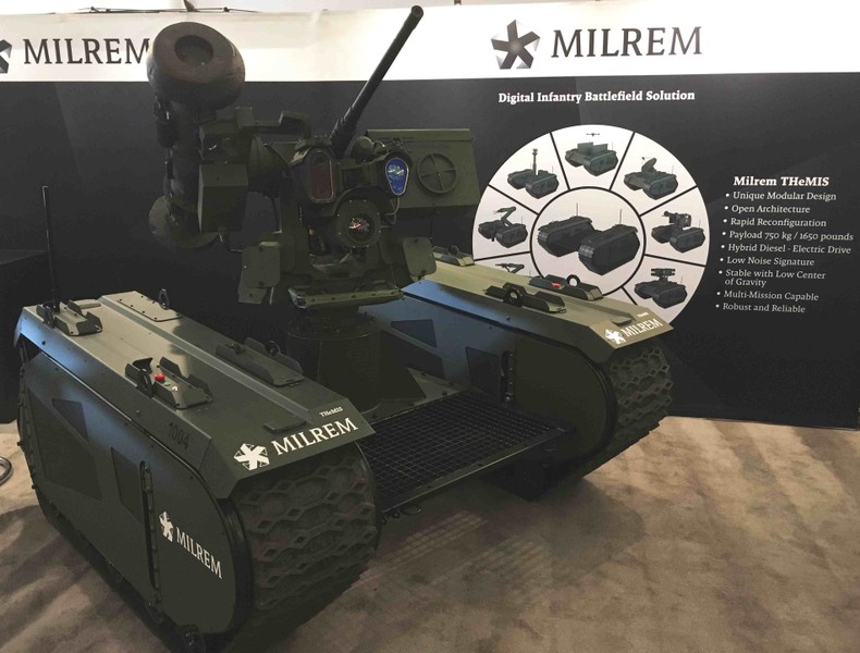 [ẢNH] Phương Tây phát triển robot mang sát thủ Javelin để săn tăng T-90 Nga
