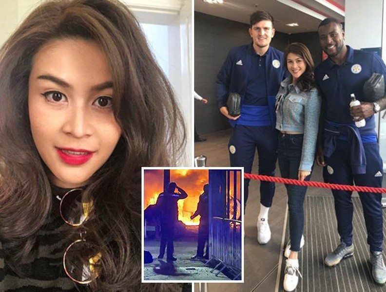 [ẢNH] Á hậu Thái Lan tử nạn trong vụ máy bay chở Chủ tịch Leicester rơi