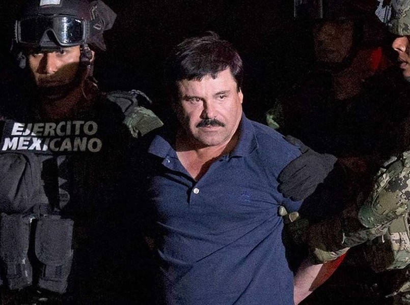 [ẢNH] Trùm ma túy khét tiếng Mexico khiến tòa án Mỹ biến thành pháo đài
