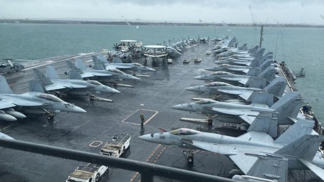 [ẢNH] Nga âm thầm rút binh vì Syria tạm yên, Mỹ lại bất ngờ điều động tàu sân bay tới
