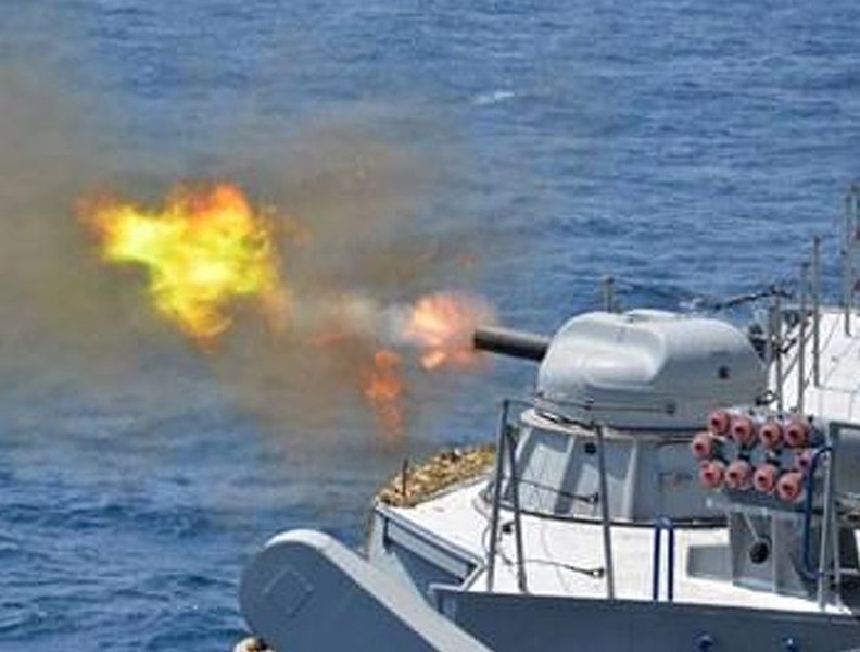 [ẢNH] Bất ngờ với hỏa thần AK-630 trên tàu hải cảnh Nga có thể xé nát chiến hạm đối phương