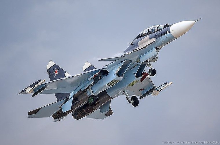 [ẢNH] Mải lo Su-57, Mỹ giật mình khi hơn trăm Su-30SM và 80 Su-35S của Nga đã vào chiến đấu