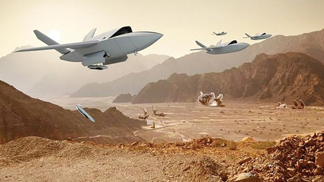 [ẢNH] Siêu UAV yểm trợ tiêm kích Mỹ lộ hình ảnh chính thức