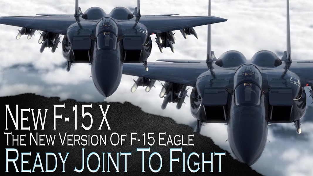[ẢNH] F-15X Mỹ mang 22 tên lửa, gấp đôi so với Su-35/Su-57 Nga