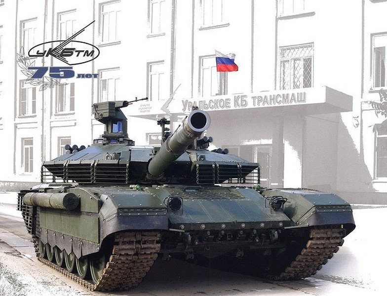 [ẢNH] Phát bắn từ xe tăng T-90M chọc thủng T-64, lời cảnh báo Nga dành cho Ukraine?