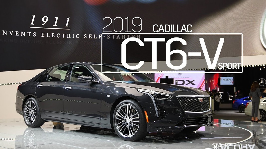 [ẢNH] Chiếc sedan hàng hiệu Cadillac CT6-V luôn 