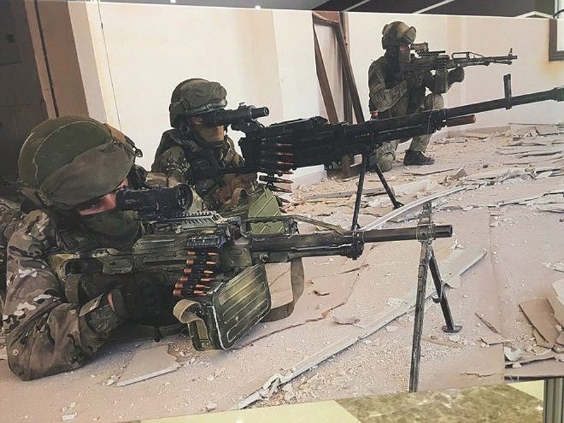 [ẢNH] PKP- súng máy tin cậy của đặc nhiệm Nga làm kinh hoàng các bên tham chiến tại Syria