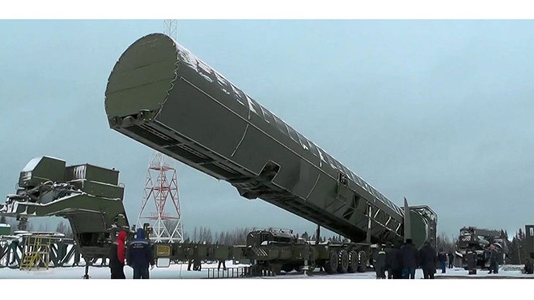 [ẢNH] Siêu tên lửa Sarmat Nga sắp thể hiện sức mạnh không tưởng