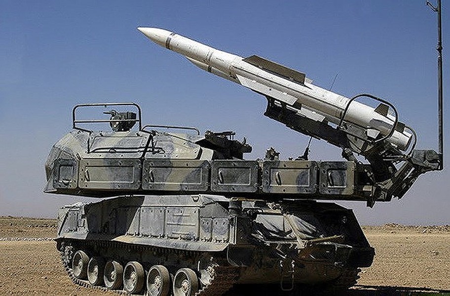 [ẢNH] Hãy quên S-300 và quái thú Pantsir-S1 đi, đây mới là tên lửa mà Syria đang nương tựa