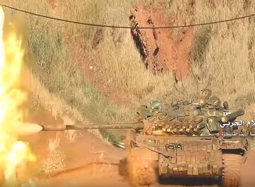 [ẢNH] Phận bi tráng của chiến tăng T-55MV Syria trên cánh đồng chết Idlib