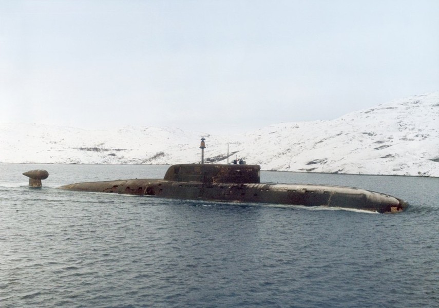 [ẢNH] Hai tàu ngầm hạt nhân Nga tập trận tấn công lẫn nhau