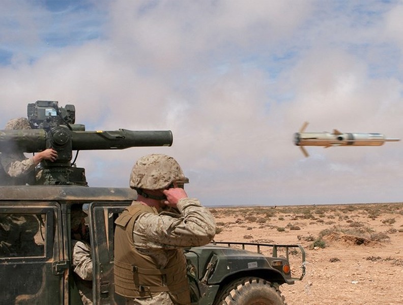 [ẢNH] Tên lửa Mỹ ‘thổi’ bay tháp pháo xe tăng Đức trên chiến trường Syria