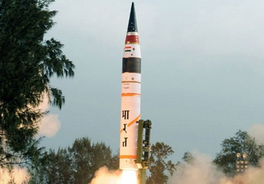 [ẢNH] Ấn Độ thử nghiệm tên lửa hạt nhân, Trung Quốc và Pakistan  lo lắng
