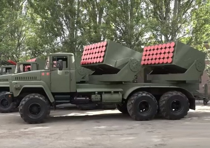 [ẢNH] Dân quân miền Đông dùng vũ khí mạnh sau bom hạt nhân đối đầu quân đội Ukraine