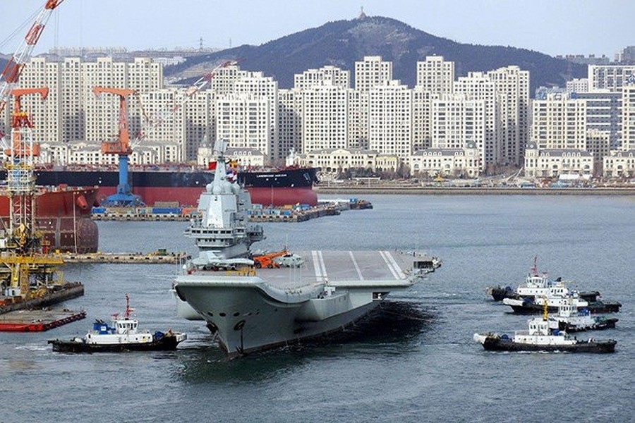 [ANH] Mỹ cảnh báo việc Trung Quốc đưa tàu sân bay áp sát Đài Loan