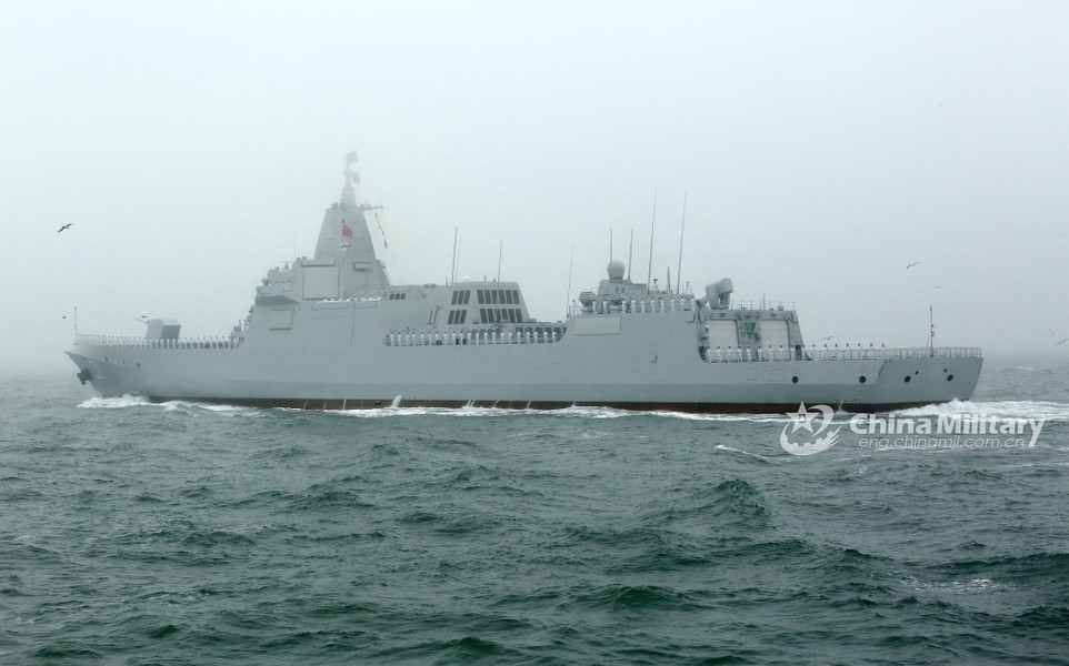 [ẢNH] Trung Quốc vừa biên chế siêu khu trục hạm thế hệ 4