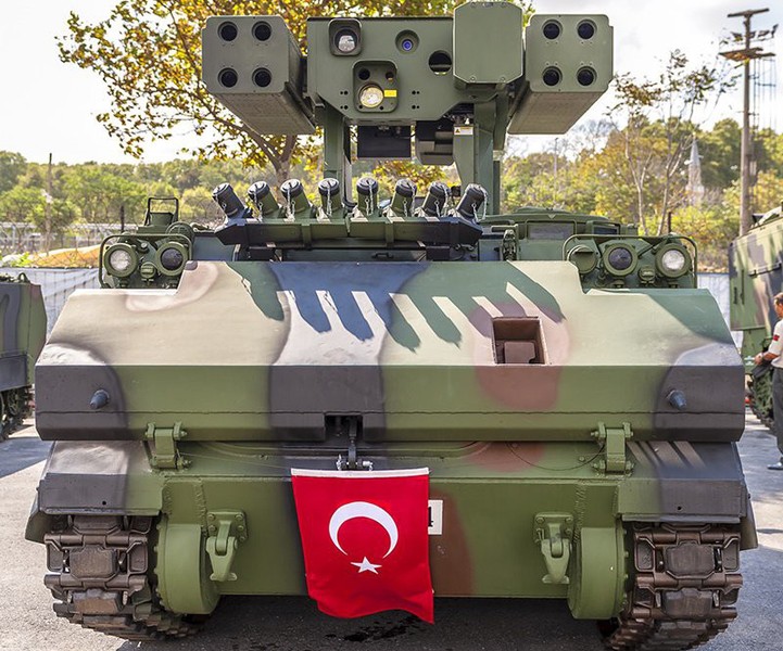 [ẢNH] Thổ Nhĩ Kỳ bất ngờ đem 'sát thủ diệt trực thăng' vào chiến trường Syria