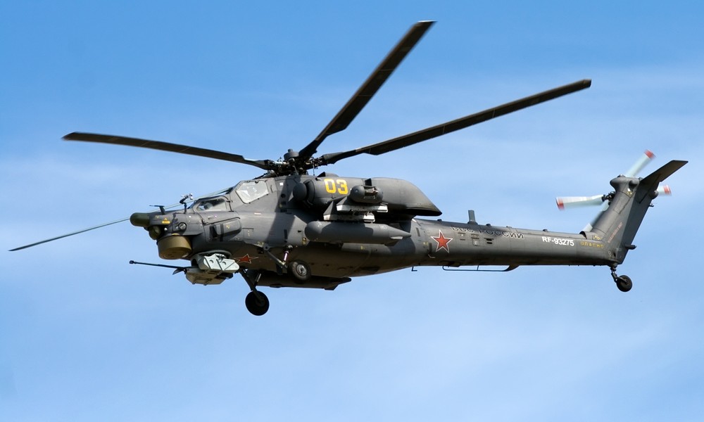 [ẢNH] Khẩu pháo 30mm trên Mi-28 xé nát xe bọc thép phiến quân Syria