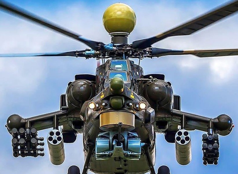 [ẢNH] Khẩu pháo 30mm trên Mi-28 xé nát xe bọc thép phiến quân Syria