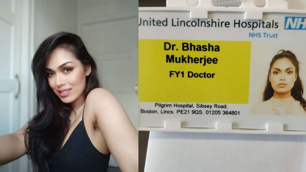 [ẢNH] Hoa hậu Anh 2019 cởi bỏ vương miện, mặc áo bác sĩ lăn xả chống dịch