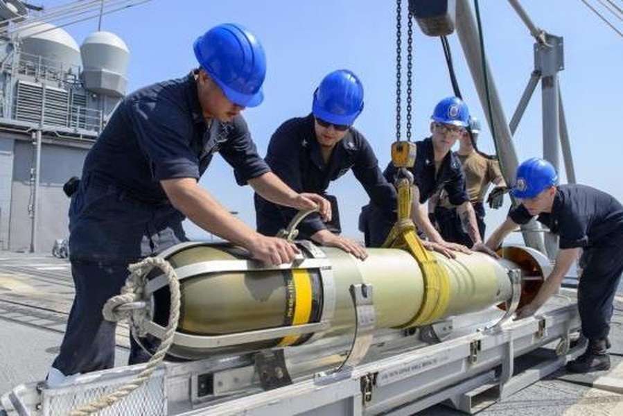 [ẢNH] Ấn Độ trang bị ngư lôi siêu hiện đại MK-54 của Mỹ để săn ngầm