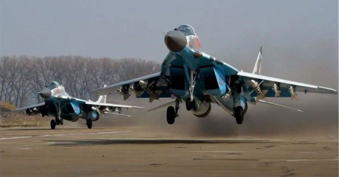[ẢNH] MiG-29 Triều Tiên vừa bắn tên lửa R-60 hủy diệt mục tiêu trong chớp mắt