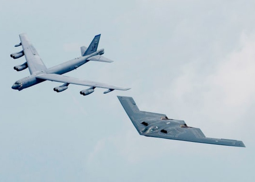 [ẢNH] Mỹ triển khai máy bay ném bom chiến lược B-1B, B-2 và B-52 khắp toàn cầu