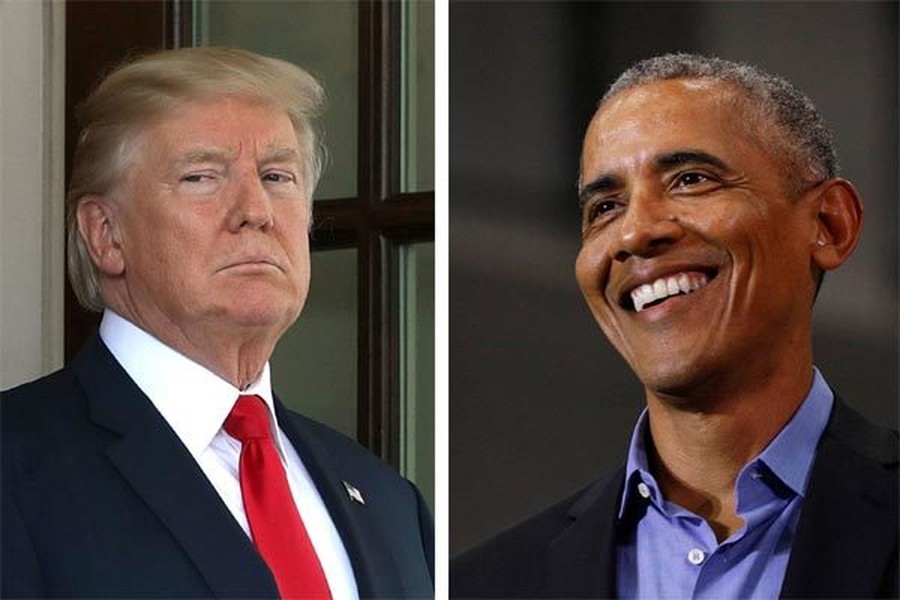 [ẢNH] Tổng thống Trump nói cựu Tổng thống Obama 'bất tài'
