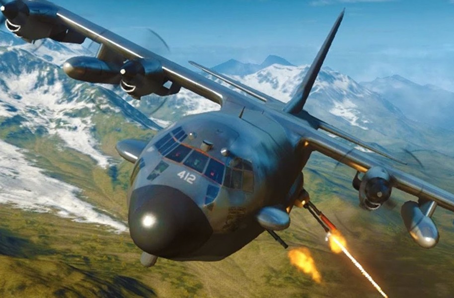 [ẢNH] Cường kích Mỹ AC-130J có thể dễ dàng bẻ gãy các đòn tấn công