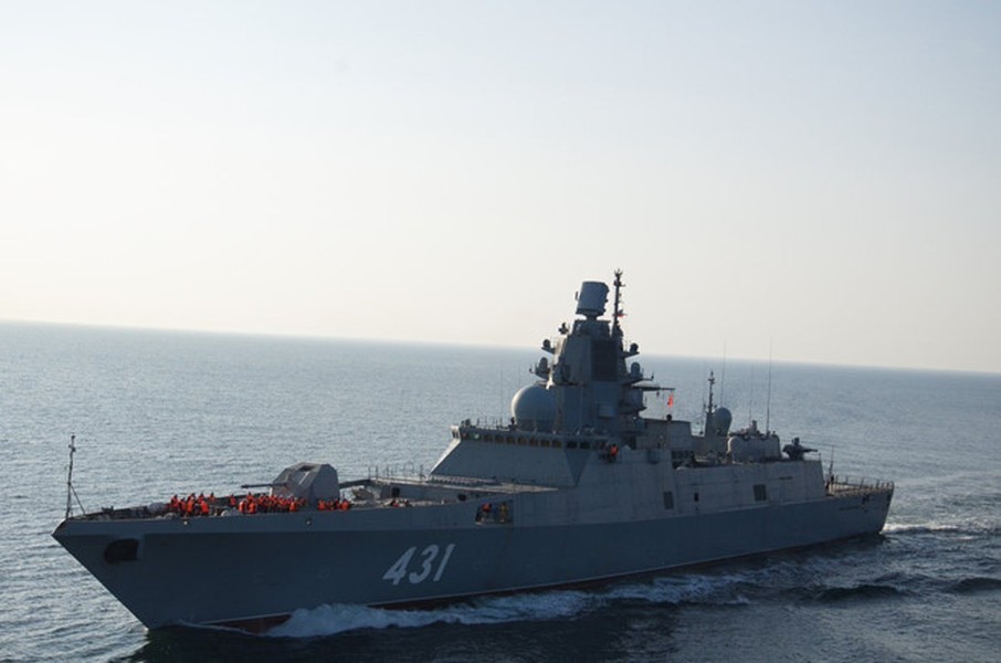 [ẢNH] Nga sắp biên chế chiến hạm 'bất khả chiến bại' Đô đốc Kasatonov