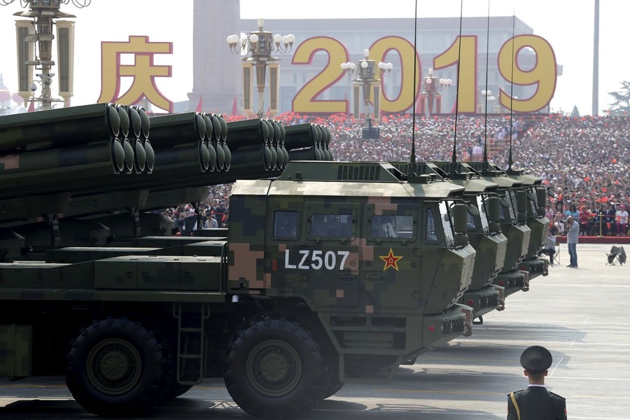 [ẢNH] Hệ thống pháo phản lực 'bí ẩn' vừa được Trung Quốc tăng cường nhằm răn đe đảo Đài Loan