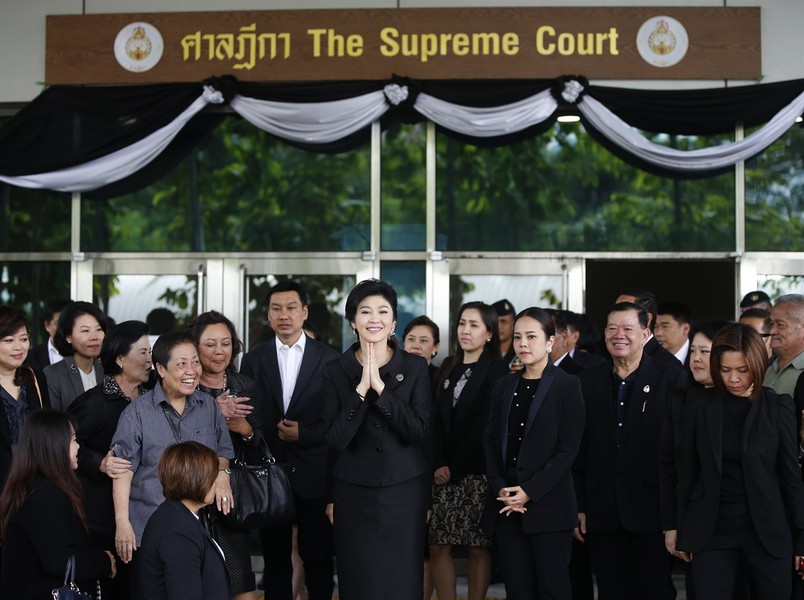 Thái Lan xác nhận cựu Thủ tướng Yingluck Shinawatra đã ra nước ngoài