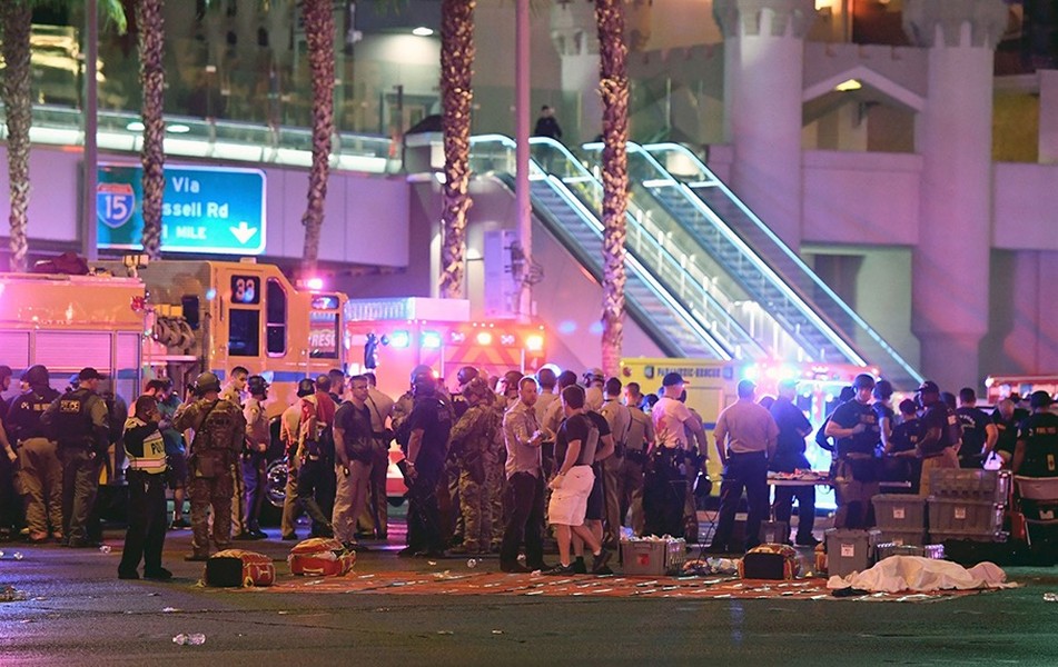 Lại xả súng đẫm máu tại Las Vegas (Mỹ), 2 người chết, 24 người bị thương