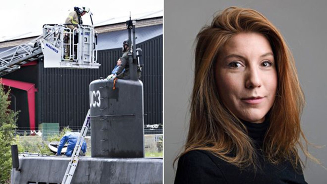 Đan Mạch phát hiện thêm phần thi thể của nữ nhà báo Thụy Điển mất tích