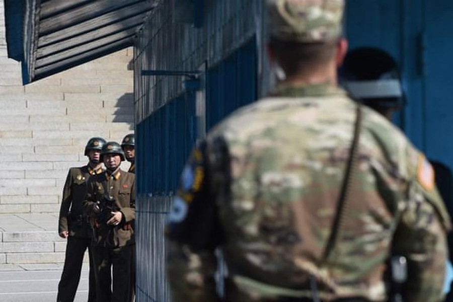 Tổng Tham mưu trưởng quân đội Triều Tiên thị sát Khu vực An ninh chung