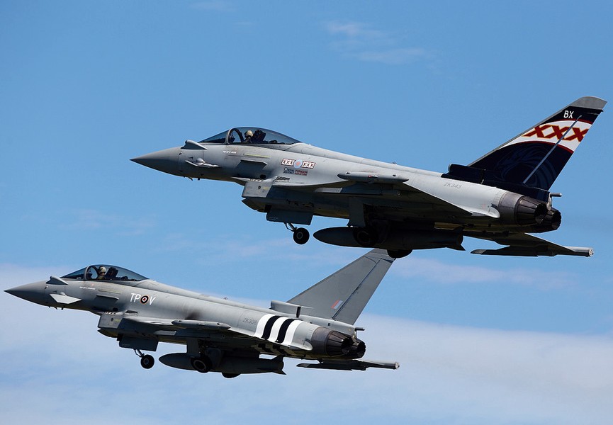Qatar mua 24 máy bay chiến đấu Typhoon của BAE Systems, Anh