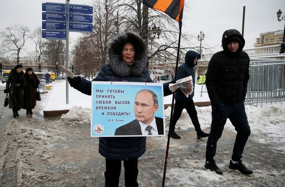 Các đảng phái, ứng viên bước vào 'ngày im lặng' trước thềm bầu cử tổng thống Nga