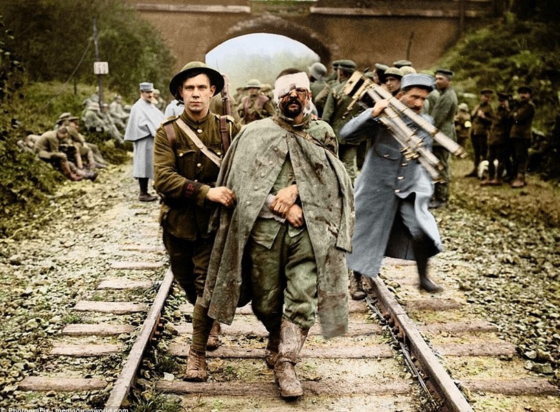 [ẢNH] Những bức ảnh màu vô giá về Thế chiến thứ nhất