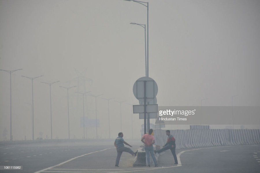 [ẢNH] Ô nhiễm không khí nghiêm trọng tại thủ đô New Delhi, Ấn Độ