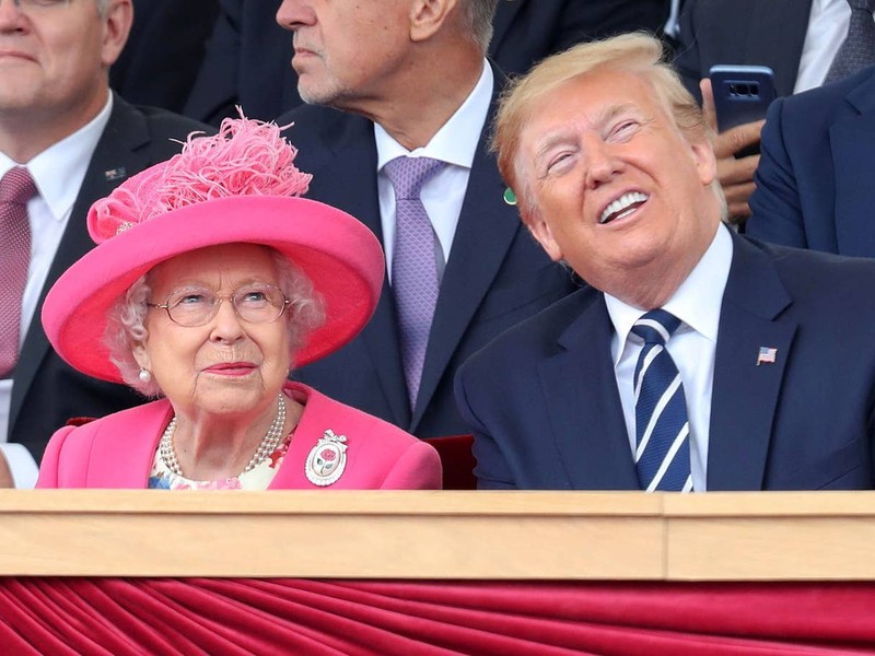 [ẢNH] Hình ảnh đặc biệt chuyến thăm Vương quốc Anh của Tổng thống Mỹ Donald Trump