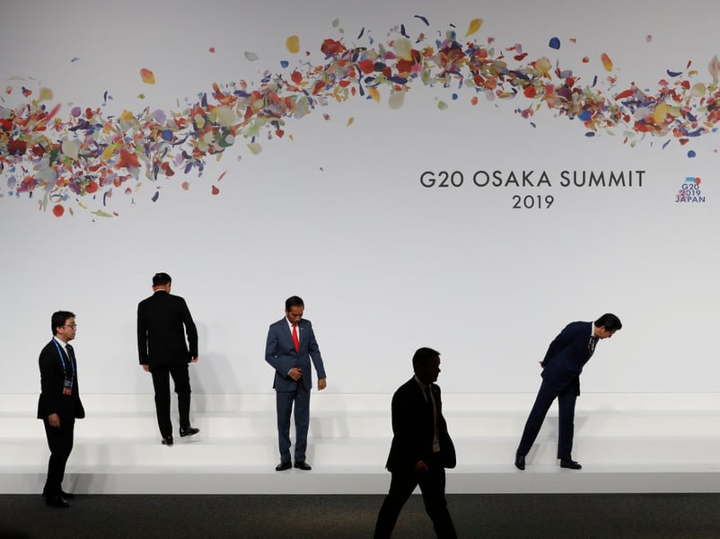 [ẢNH] Hình ảnh thú vị về các nguyên thủ quốc gia tại hội nghị G20 năm 2019